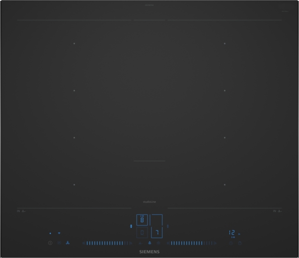Siemens studioLine - Mattes Induktionskochfeld iQ700 (60 cm) | aufliegender Rahmen | EX67BNYV6E