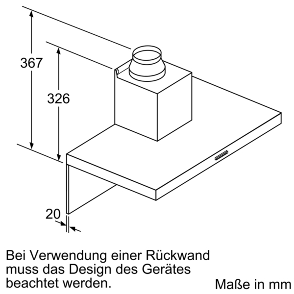 Siemens studioLine LC96BBM65 iQ300 Wand Dunstabzugshaube 90 cm Schwarz