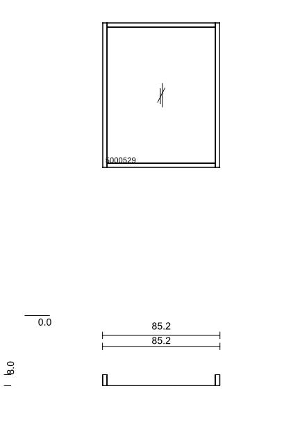 hülsta. Amana | Spiegel | B: 85,2 cm