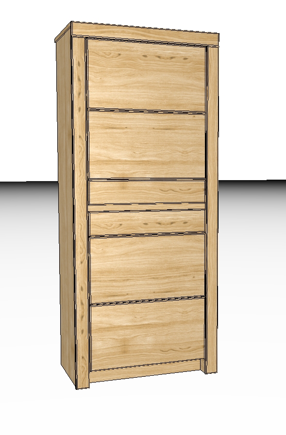 Wöstmann. Soleo 3000 | Schrank | Type 4753/4754 | H: 168,8 cm