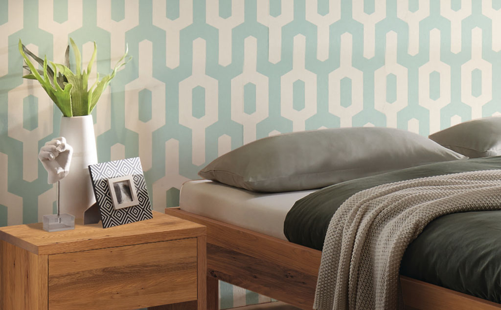 Hasena - Trento Bett Rapallo | Rahmen Trento 16 | Füße Tunca | konfigurierbar