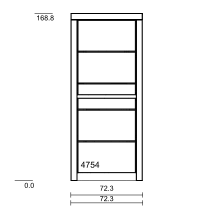 Type 4754 (Türanschlag rechts)