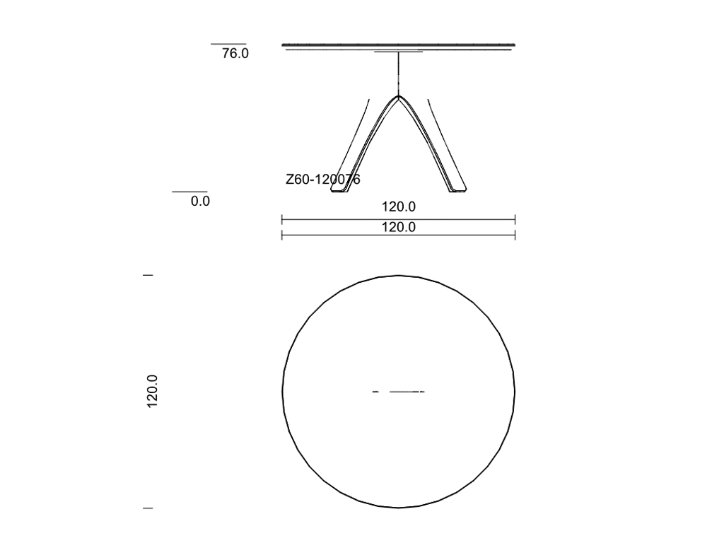 Ø 120,0 cm 