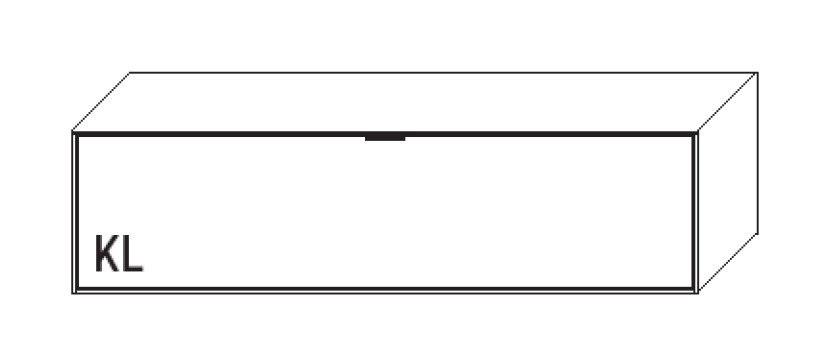 WM.2470.11335 Wöstmann WM 2470 - Hängeelement | Type 11335 | B: 136,9 cm