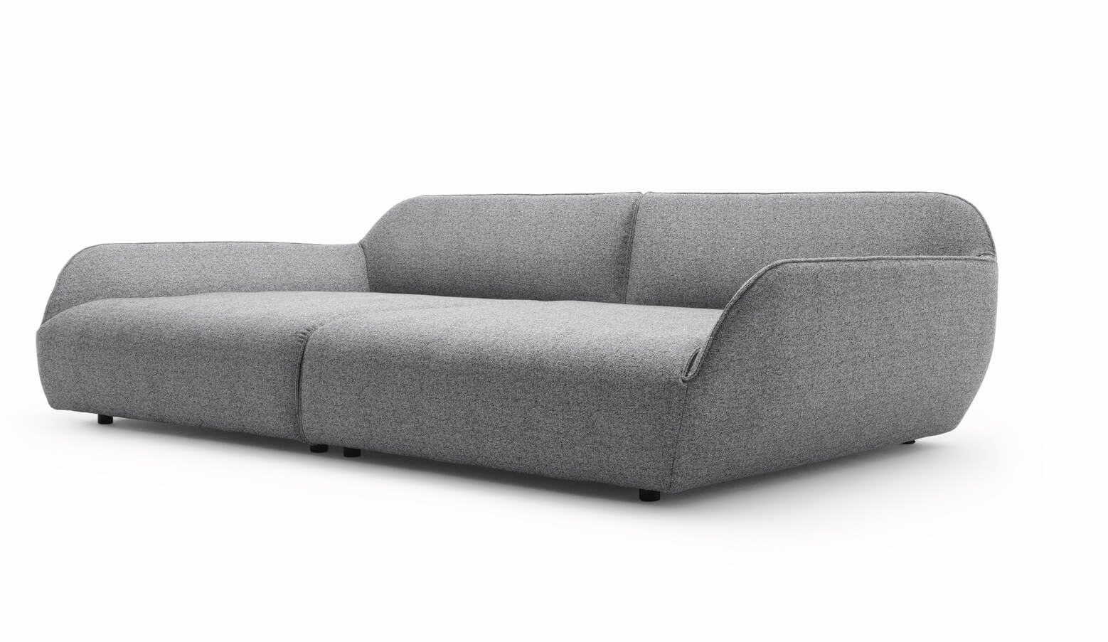 creation by Rolf Benz CR.480 - Loungesofa | B 280 cm graues Loungesofa stoff creation by rolf benz cr 480