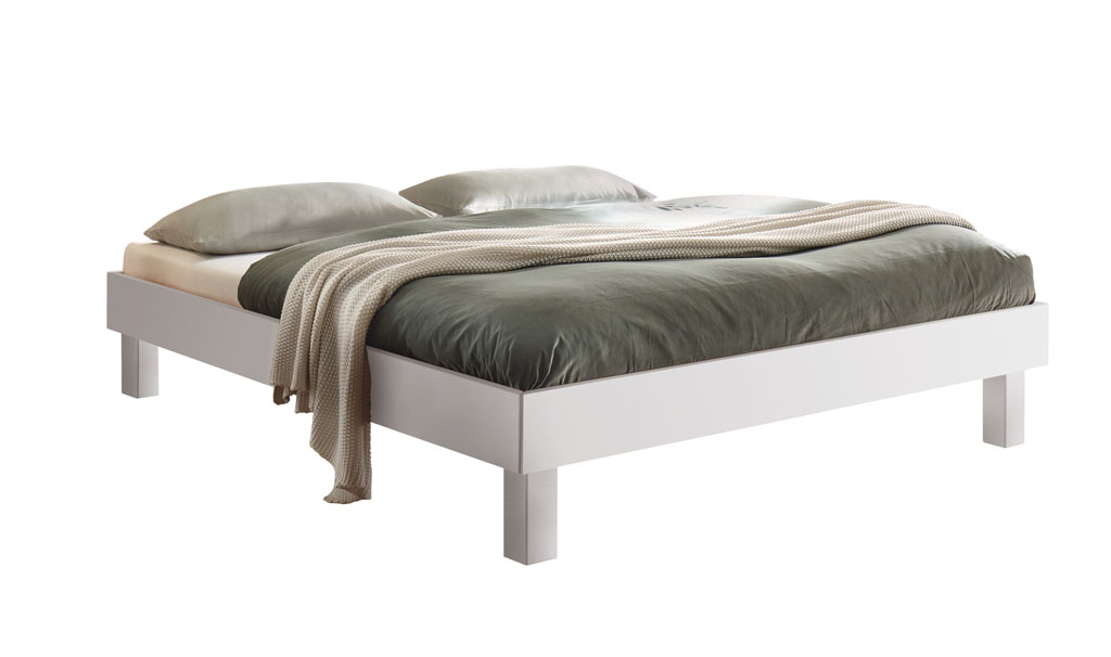Hasena - Trento Bett Rapallo | Rahmen Trento 16 | Füße Tunca | konfigurierbar