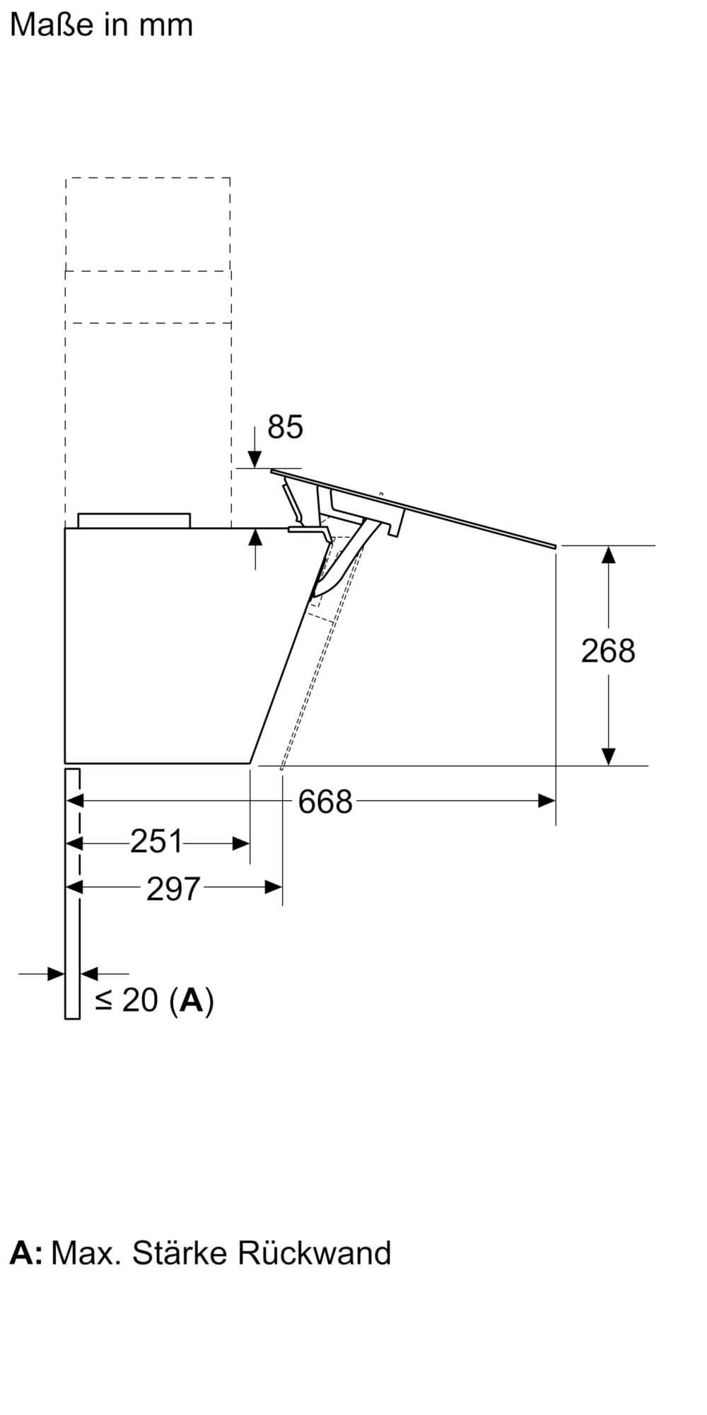Einbauzeichnung zum Produkt LC87KCN65.
