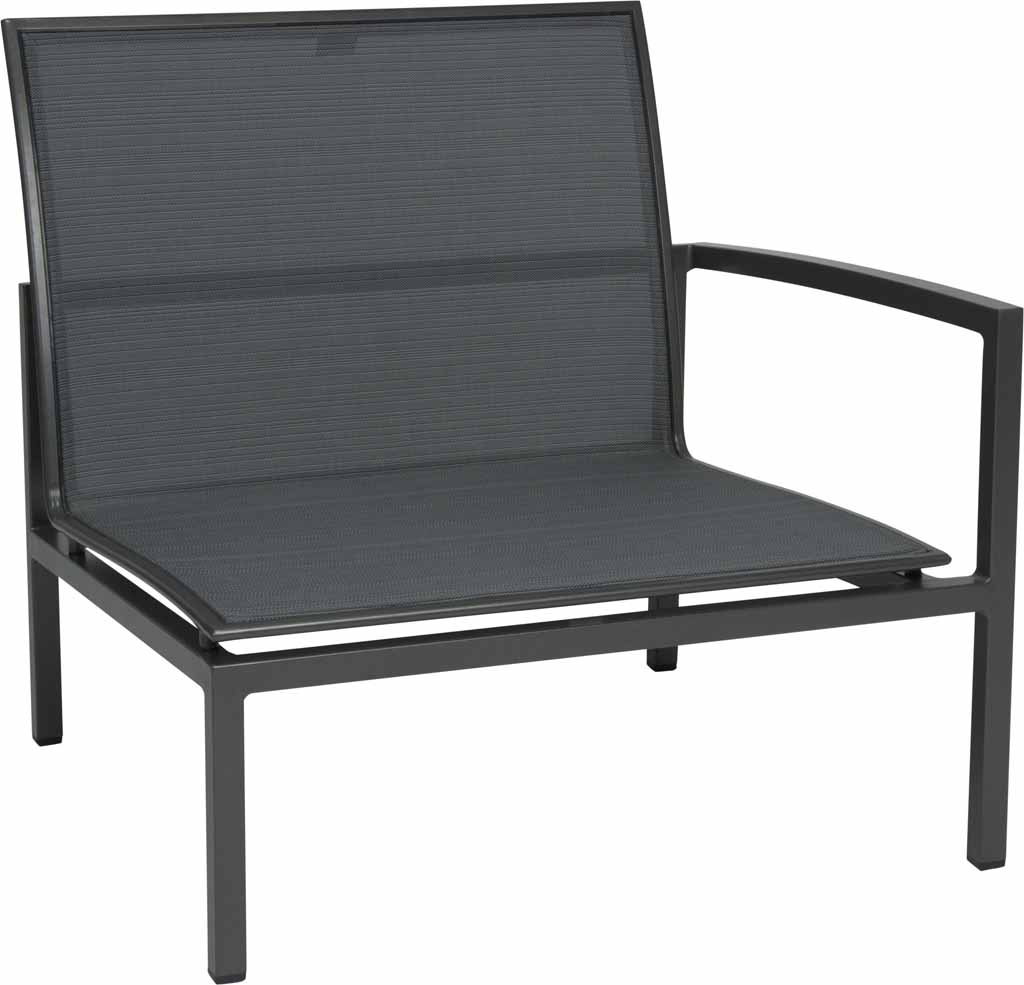 Stern. Skelby | Gartenlounge-Seitenelement (links) | karbon | Aluminium anthrazit