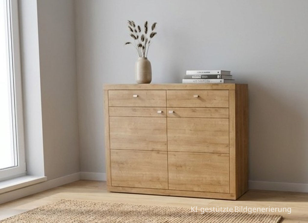 Wöstmann Aurum - Highboard | Type 2451 | B: 140,2 cm | Wildeiche massiv