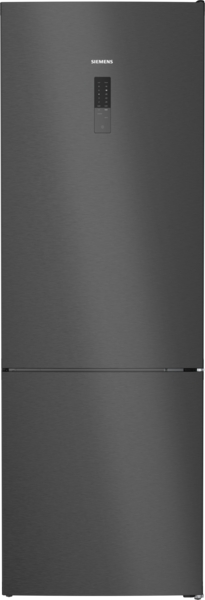 Siemens - Freistehende Kühl-Gefrier-Kombination iQ300 (203x70 cm) | KG49NXXCF | BlackSteel