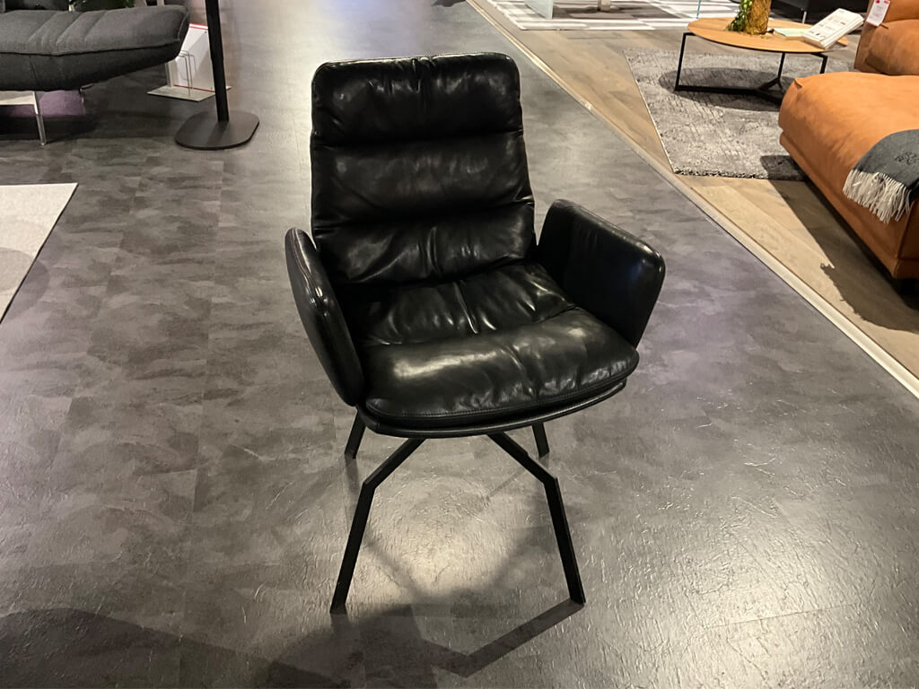 KFF ARVA | 1x Stuhl | Leder Silk