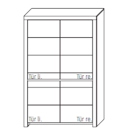 WM.SO.5350 Wöstmann. Soleo 3000 | Schrank | Type 5350 | H: 200,8 cm