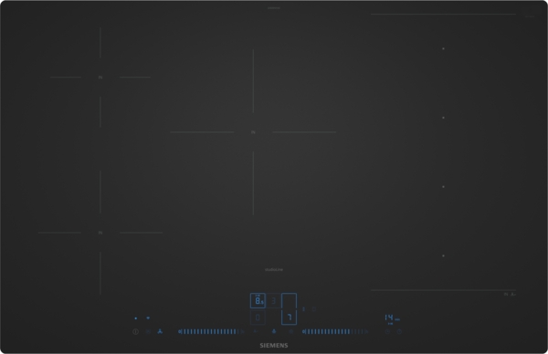 Siemens studioLine - Mattes Induktionskochfeld iQ700 (80cm) | flächenbündig | EX80BNVV6E