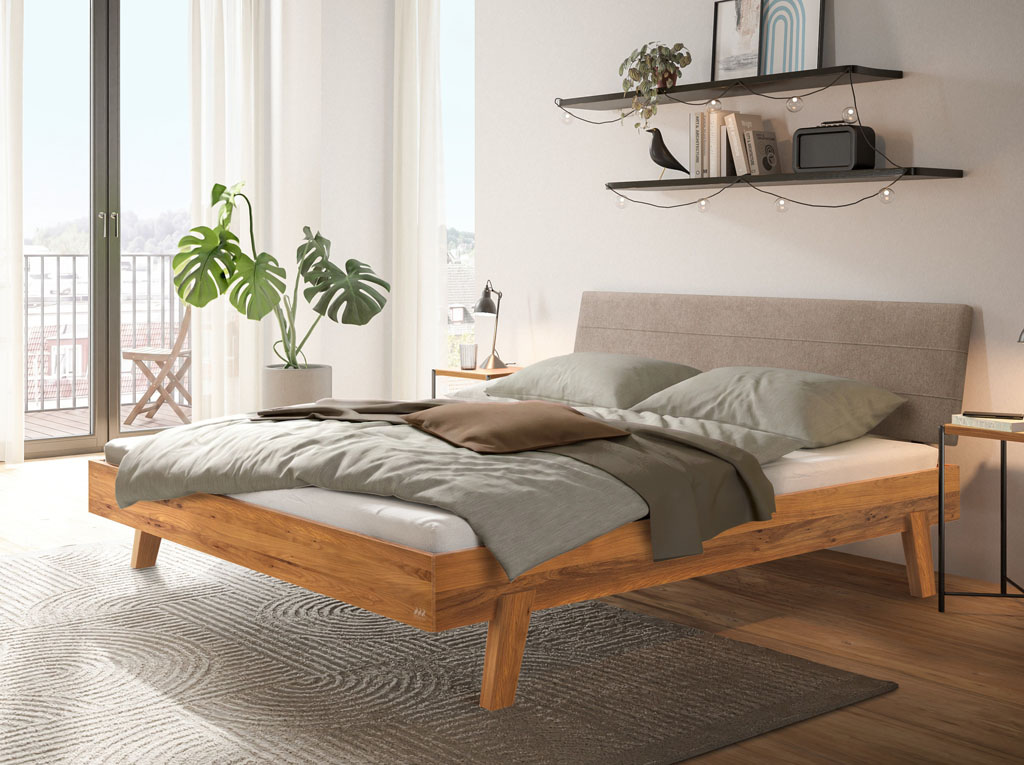 Hasena - Trento Bett Vasto | Rahmen Trento 16 | Kopfteil Limes | Füße Getano | konfigurierbar