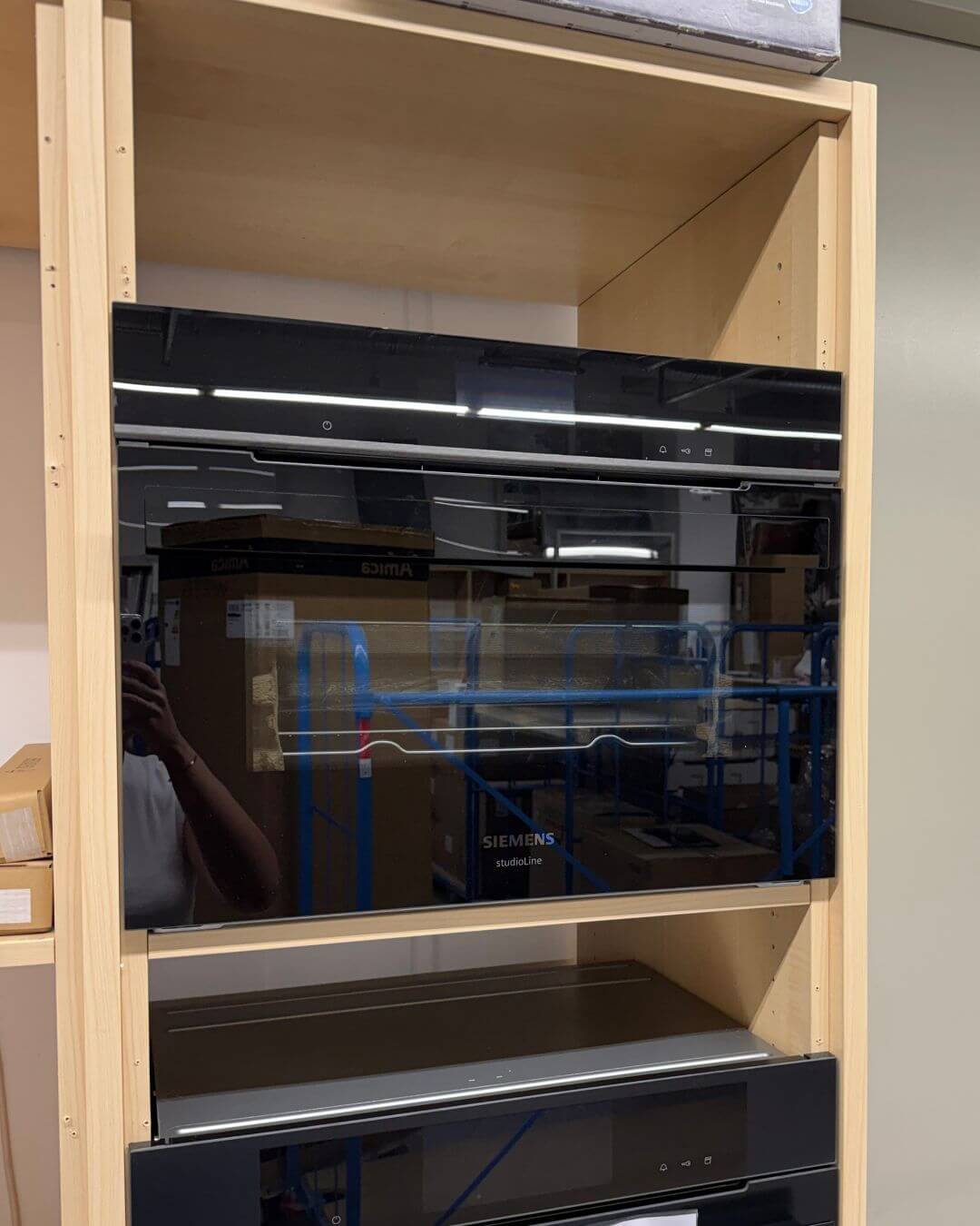 Siemens studioLine - Einbau-Kompaktdampfbackofen iQ700 (60x45 cm) | CS936GCB1 - AUSSSTELLUNGSGEBRAUCHT