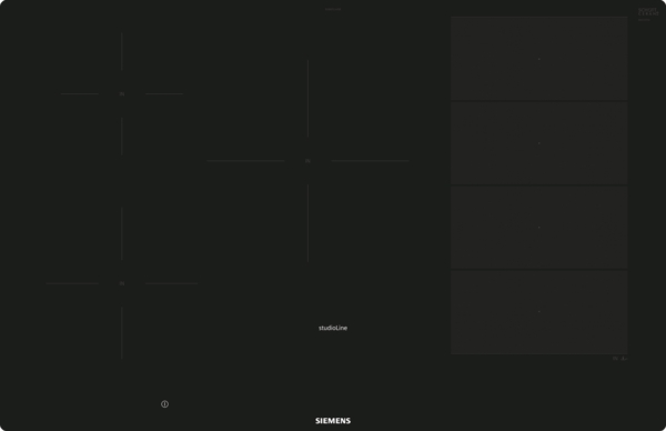 LAGERGERÄT Siemens studioLine EX807LVV5E iQ700 Induktionskochfeld | 80 cm | flächenbündig