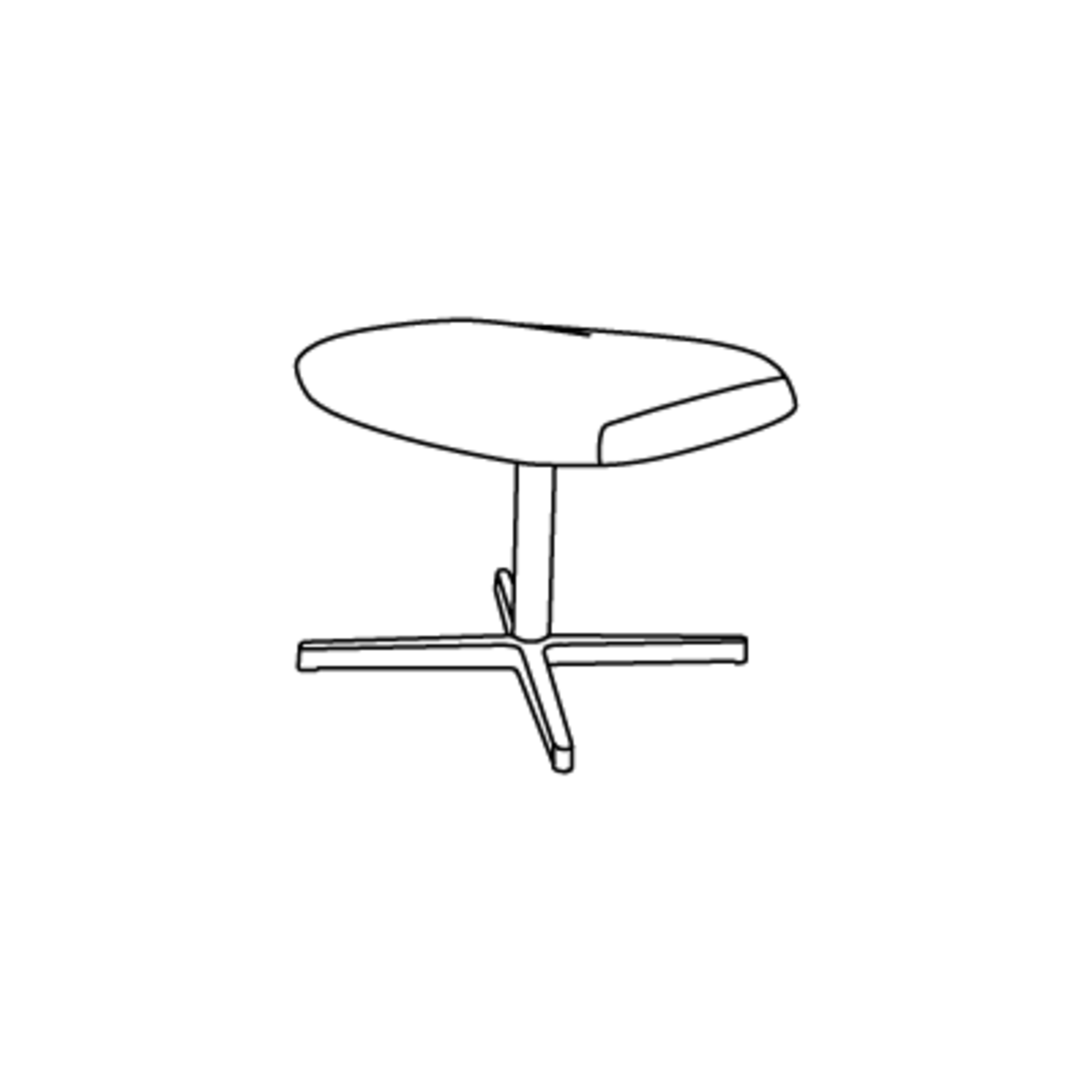 freistil Rolf Benz 145 - Hocker