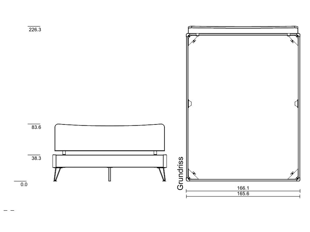 160 x 210 cm