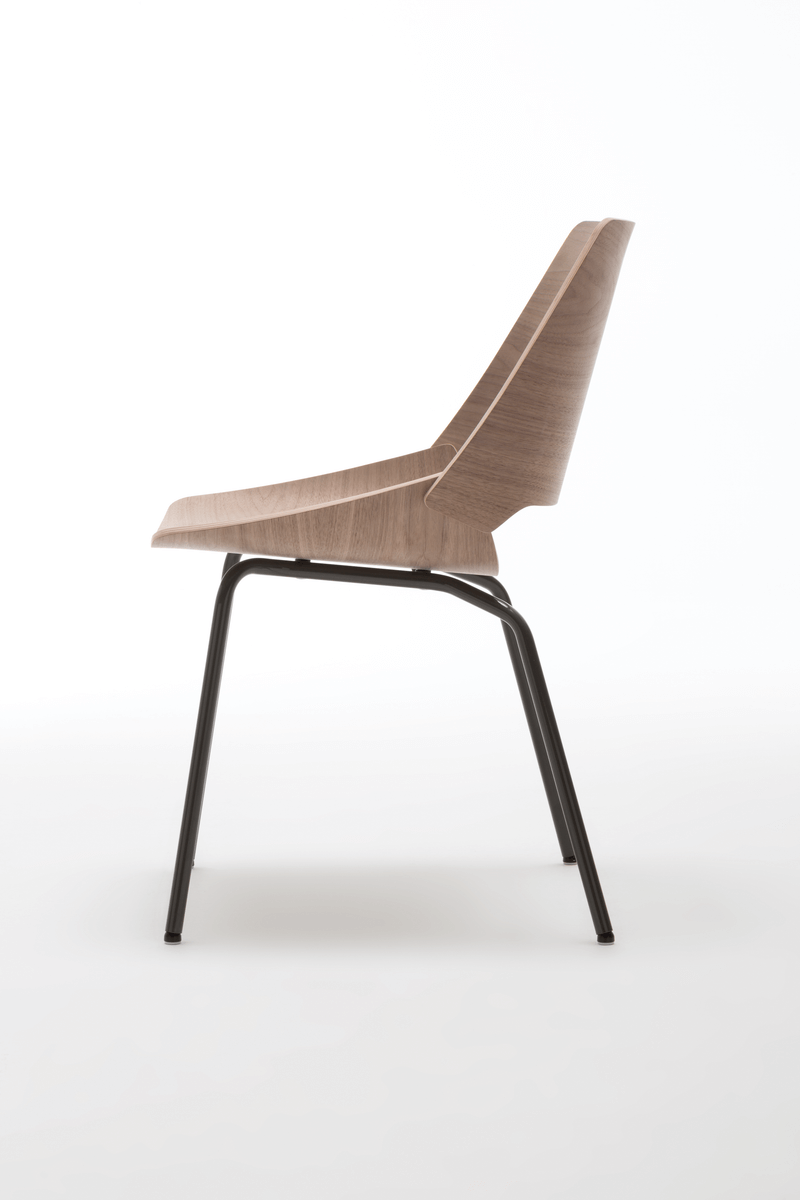 Rolf Benz. 650 | Stuhl | Vierfuß Metall 