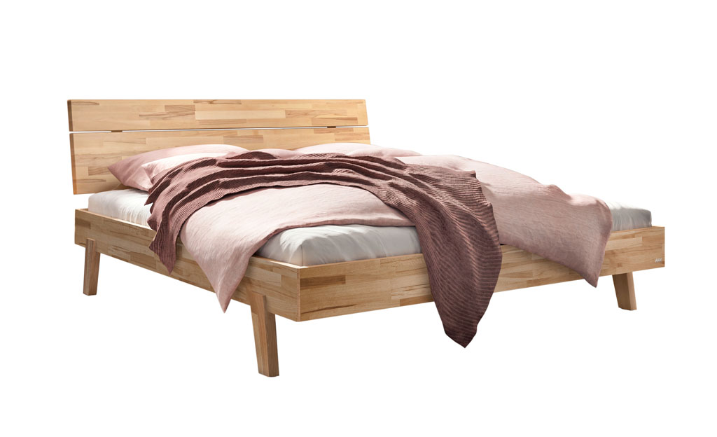 Hasena -  Trento Bett Imperia | Rahmen Trento 16 | Kopfteil Lino | Füße Getano | konfigurierbar