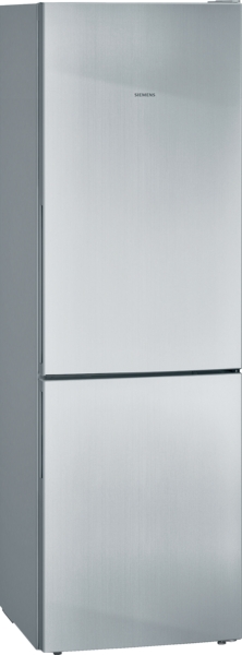 Siemens KG36VVLEA iQ300 Freistehende Kühl-Gefrier-Kombination mit Gefrierbereich unten 186 x 60 cm Edelstahl-Look