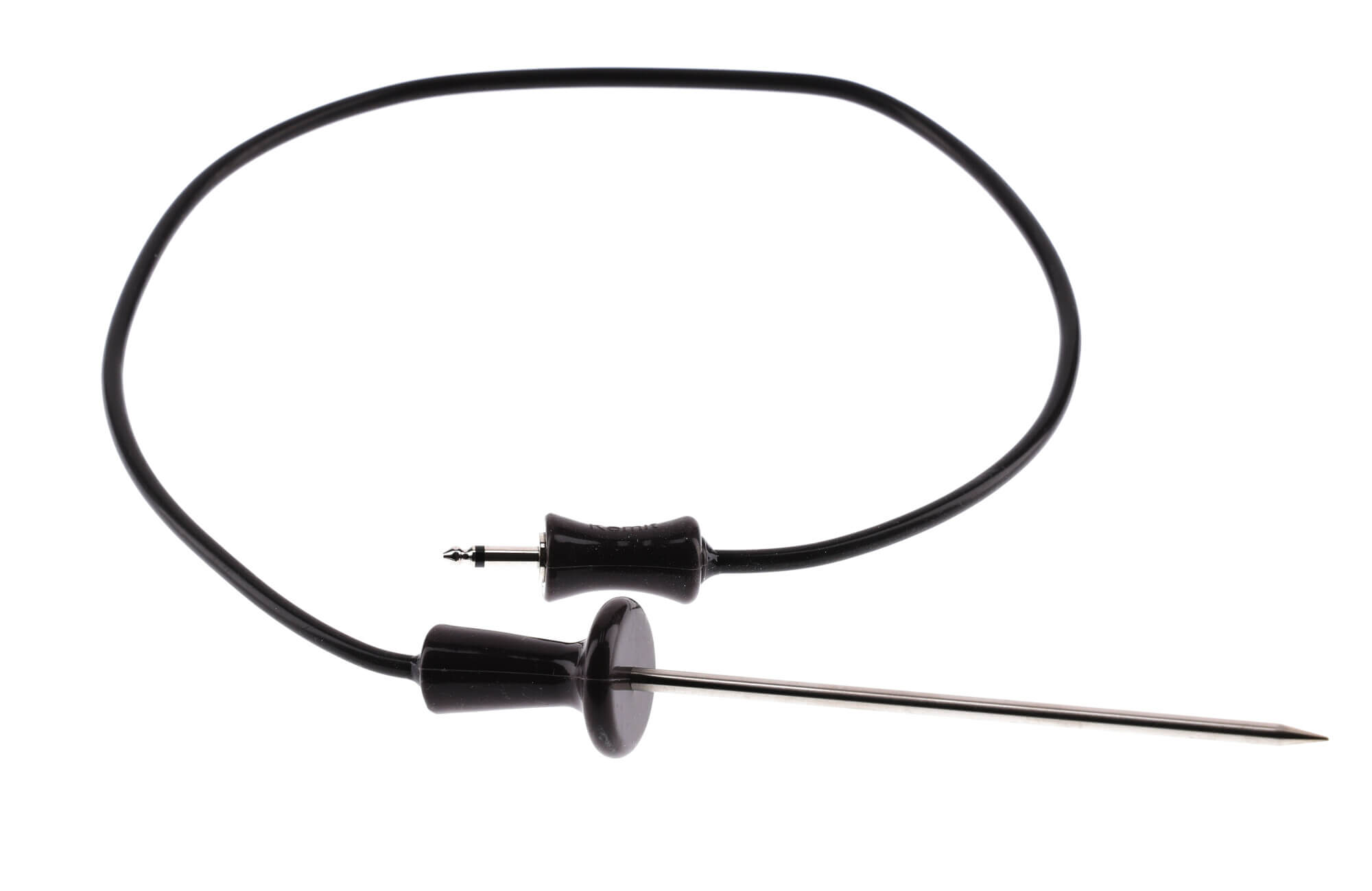 Thermometerfühler mit Kabel und Metallspitze zur Temperaturkontrolle von Speisen