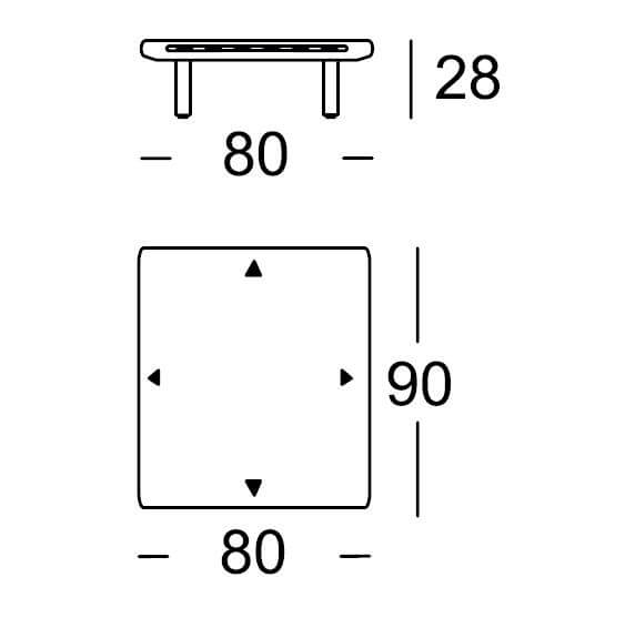 Rahmen 80 cm