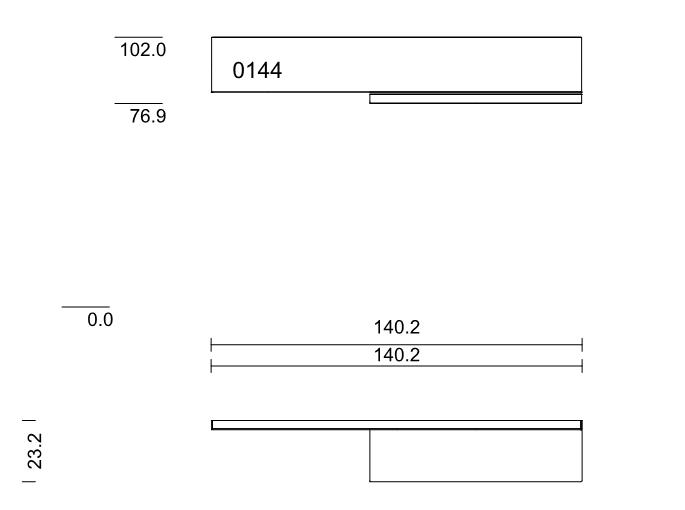 Type 0144 - spiegelbildlich