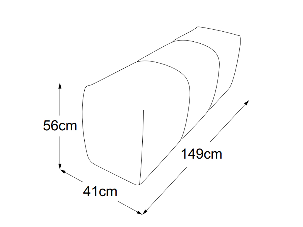 designwerk Palace - Armteil lang | T: 149 cm | D064900 designwerk Palace - Armteil lang | T: 149 cm | D064900