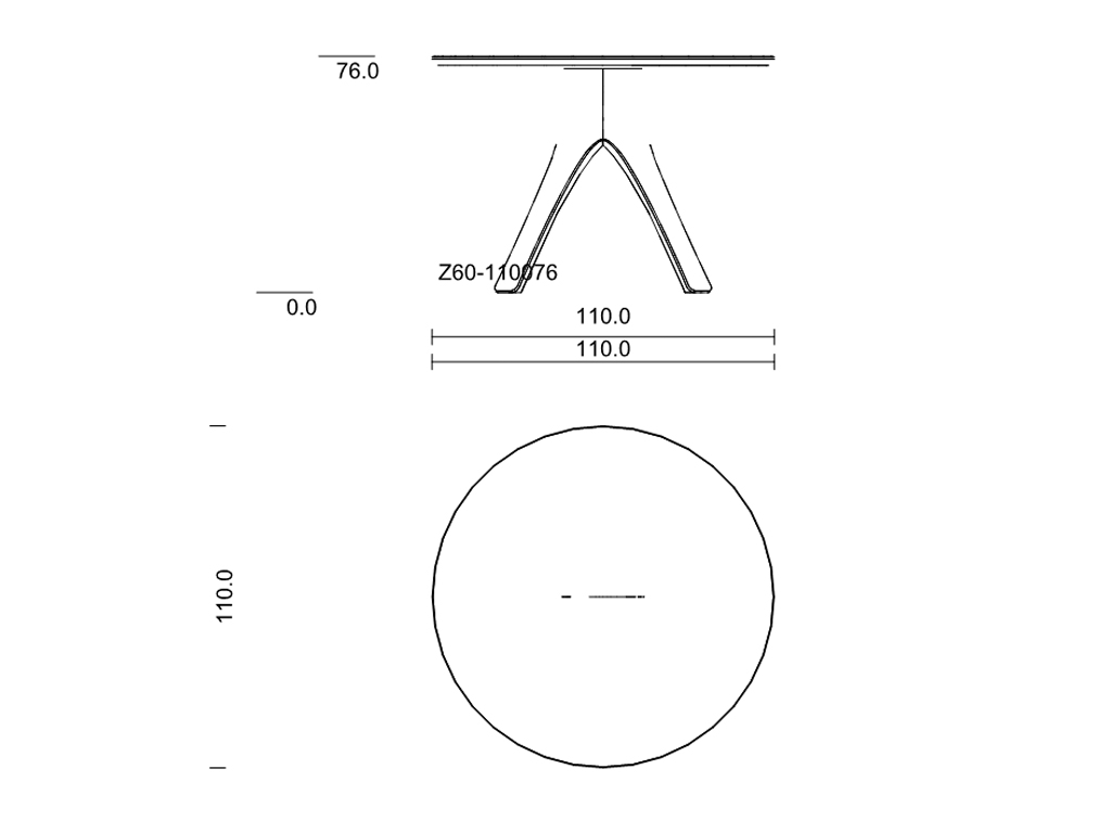 Ø 110,0 cm 