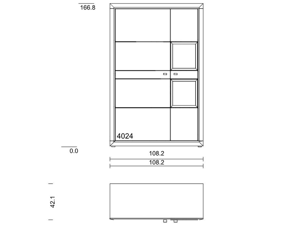 Type 4024 (Holz-Glastür rechts)