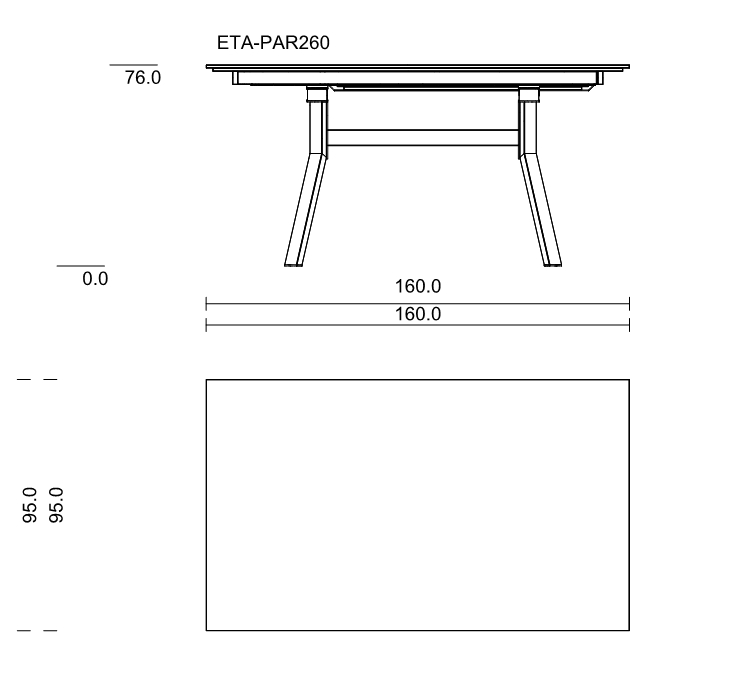 40073 | ETA-PAR260: 1600 - 2600 mm lang 