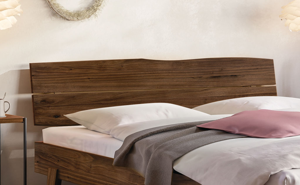 Hasena - Trento Bett Silvana | Rahmen Trento 16 | Kopfteil Turano | Füße Getano | konfigurierbar