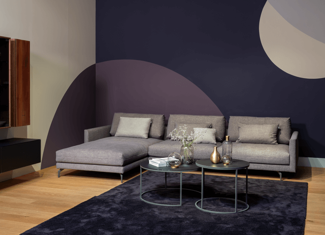 creation by rolf benz sofakombinatino mit couchtischen cr 402