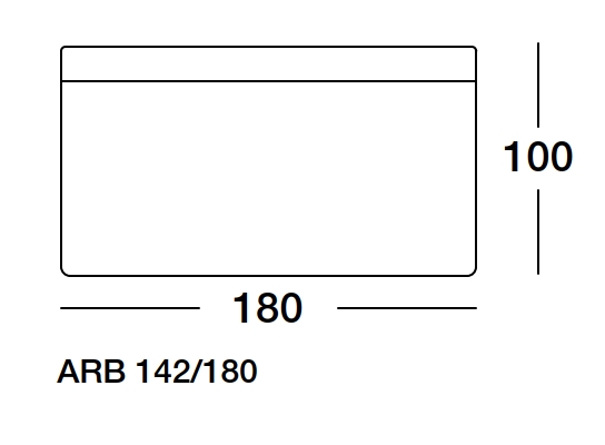 freistil Rolf Benz 142 - Anreihbank | B: 180 cm | K-ARB 142/180