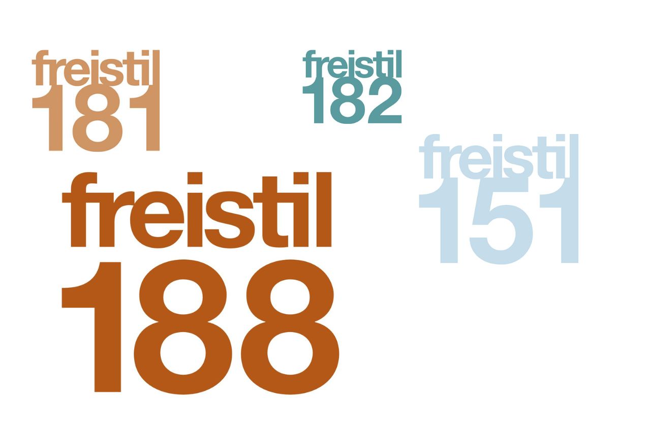 Grafik mit freistil Sofas Seriennummern 181, 182, 188, 151