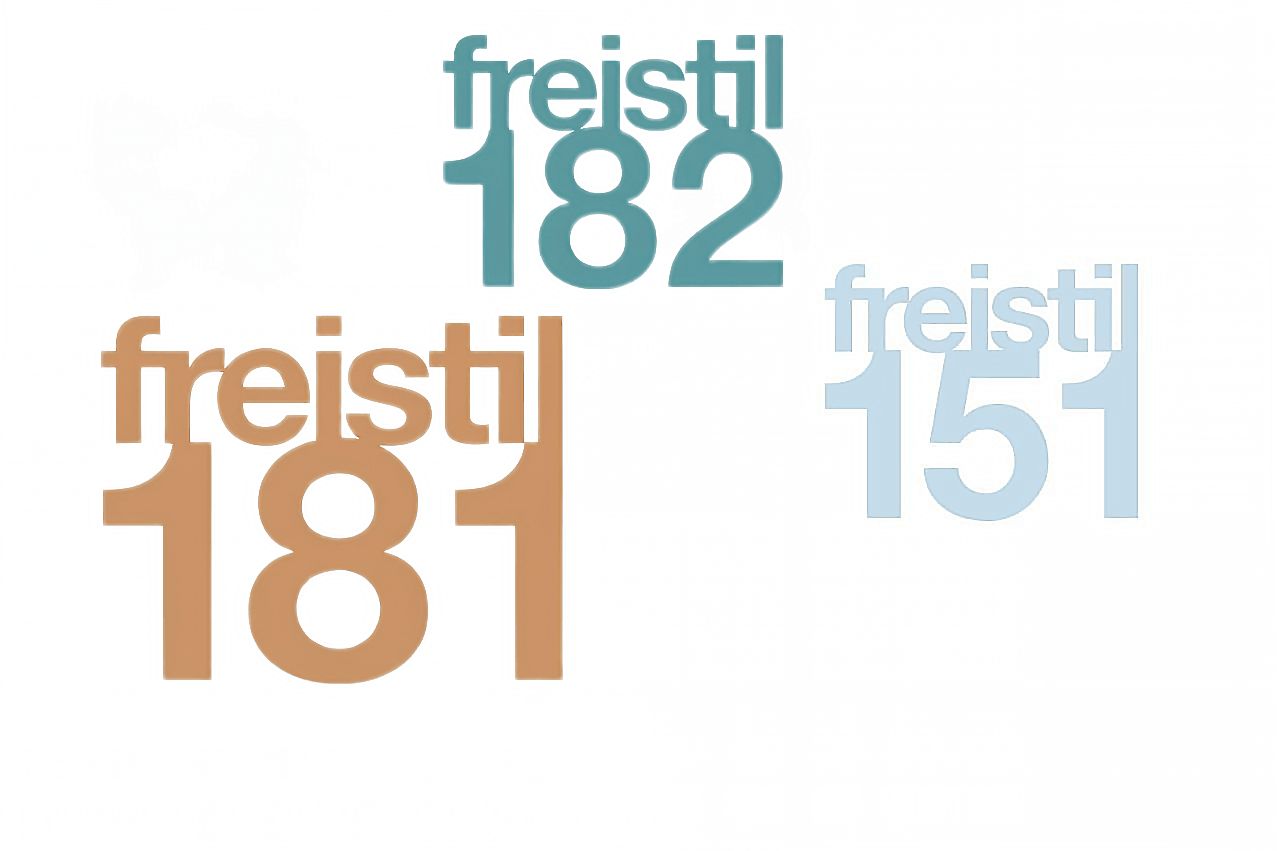 Grafik mit freistil Sofas Seriennummern 181, 182, 188, 151