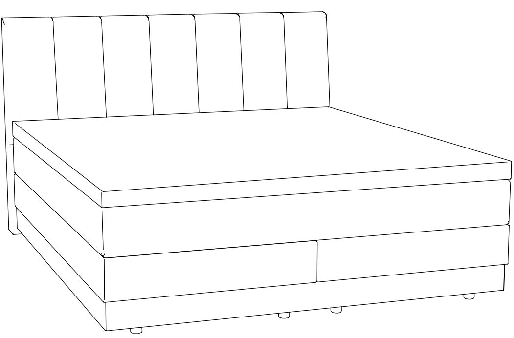 HA.BP.7362 Hasena -  Boxspring PRONTO Pedrosa | mit Stauraum | inkl. Matratze und Topper | versch. Größen & Farben konfigurierbar