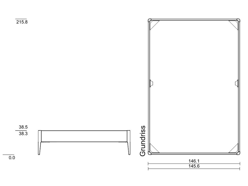 140 x 210 cm