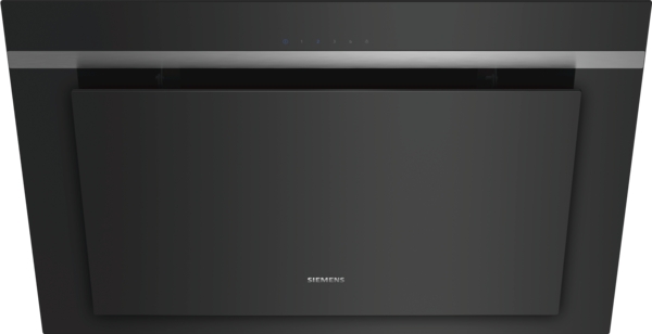 Siemens powerLine LC87JHM60 iQ300 Wandesse 80 cm Klarglas schwarz bedruckt