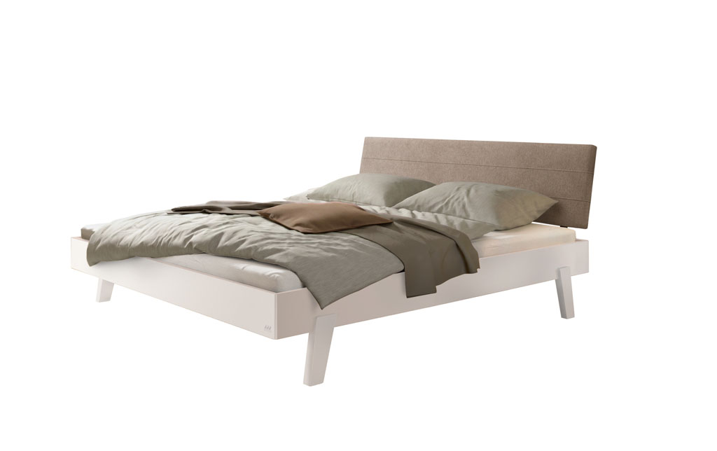 Hasena - Trento Bett Vasto | Rahmen Trento 16 | Kopfteil Limes | Füße Getano | konfigurierbar
