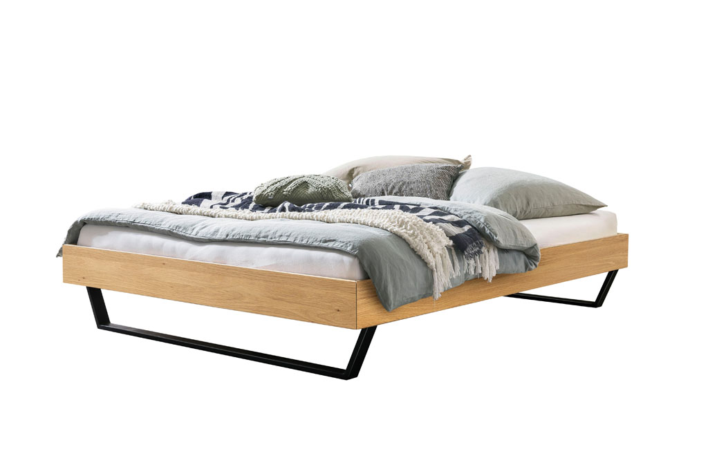 Hasena - Trento Bett Ostino | Rahmen Trento 16 | Füße Glyd | konfigurierbar