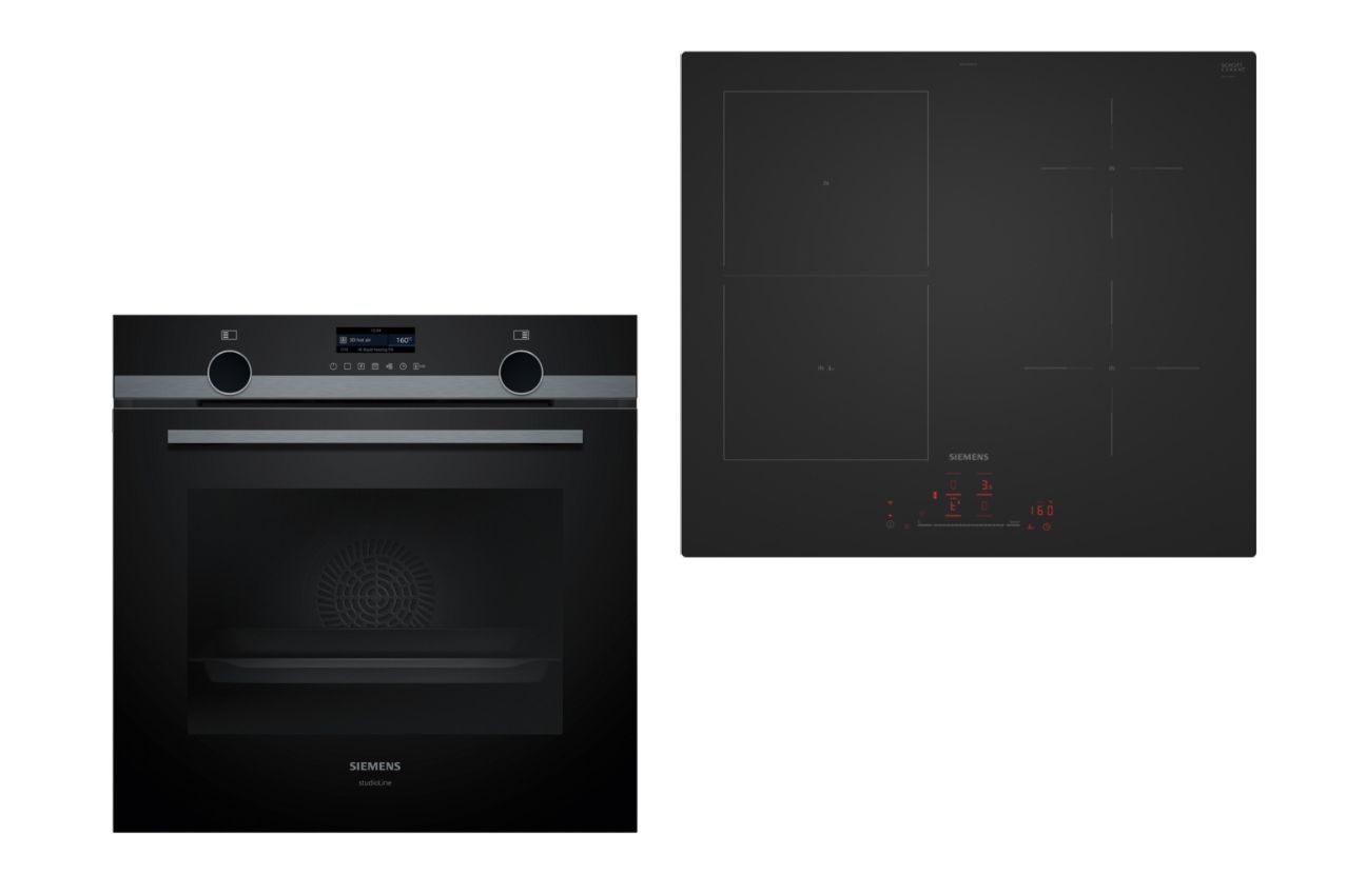 Siemens studioLine - Einbau-Backofen-Set iQ500| PQ100J60SL