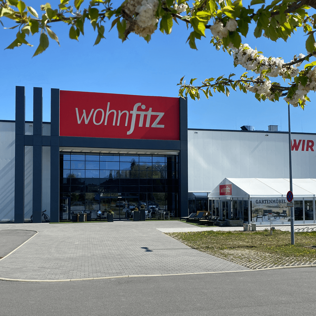 wohnfitz Möbelhaus Gebäudeansicht von vorne