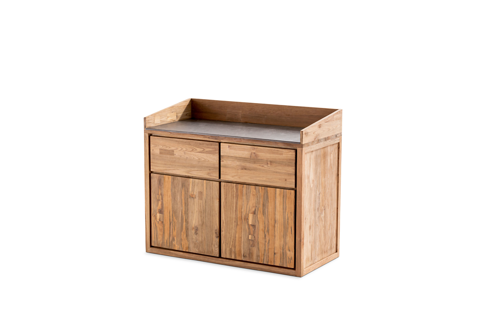 Niehoff Garden. Plana | G204 | Servicestation | Teak recycelt