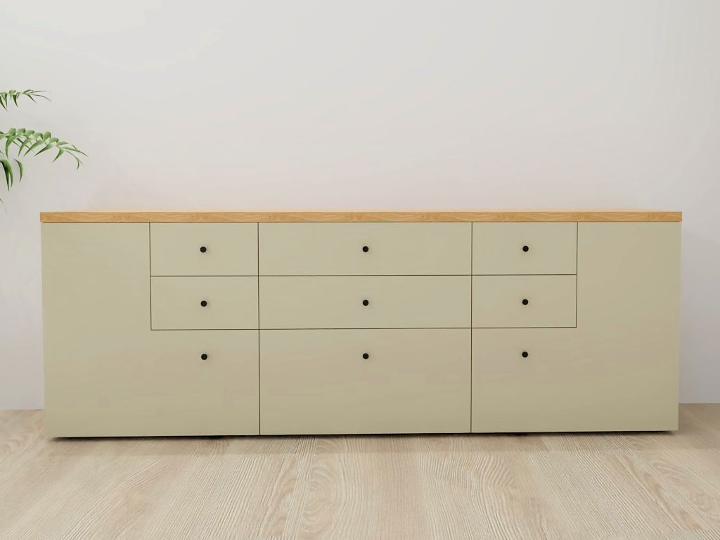 now! by hülsta. time | Sideboard | B: 210,0 cm