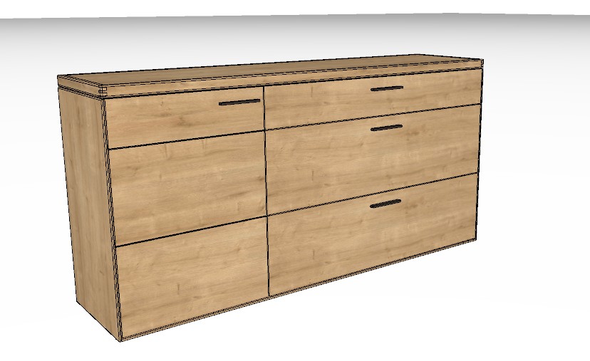 Wöstmann WM 2520 - Sideboard | Type 2863/2864 | B: 181,9 cm | Wildeiche massiv
