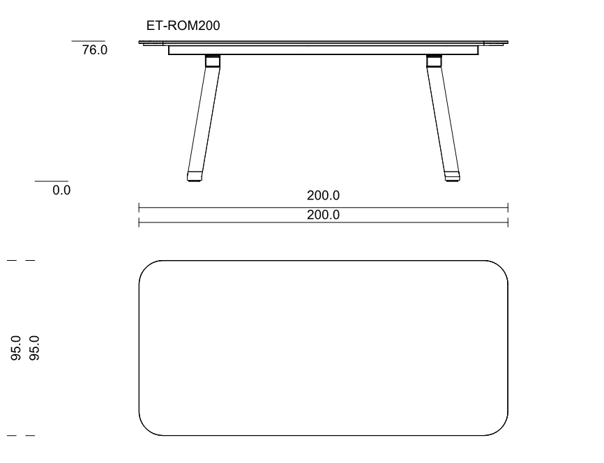 40059 | ET-ROM200: 2000 mm lang