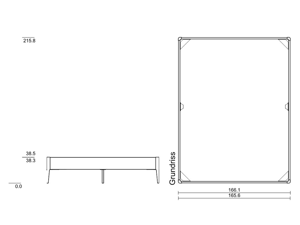 160 x 210 cm