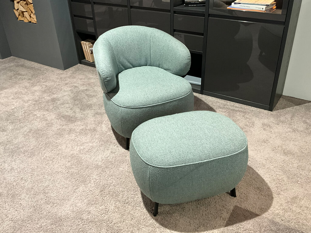 Himolla 7191 | Einzelsessel mit Hocker